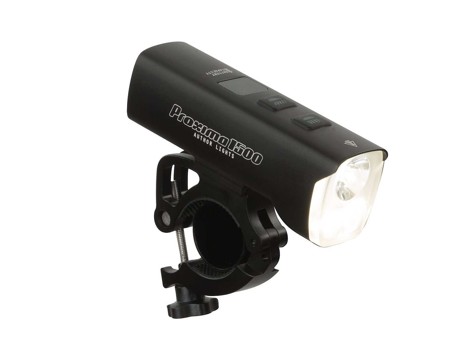 AUTHOR Světlo př. PROXIMA 1500 lm / HB 25-32 mm USB Alloy